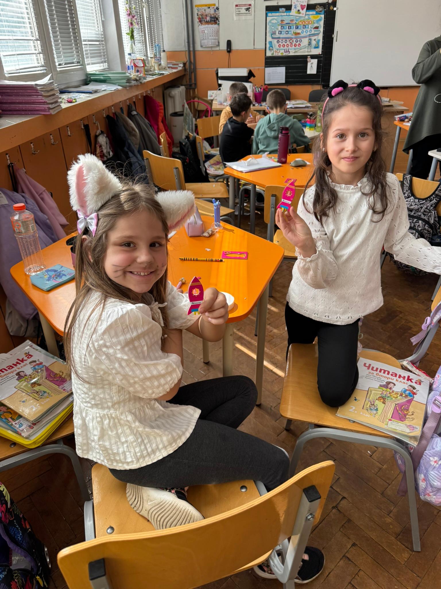 Ученици в клас - програма Изобретателите